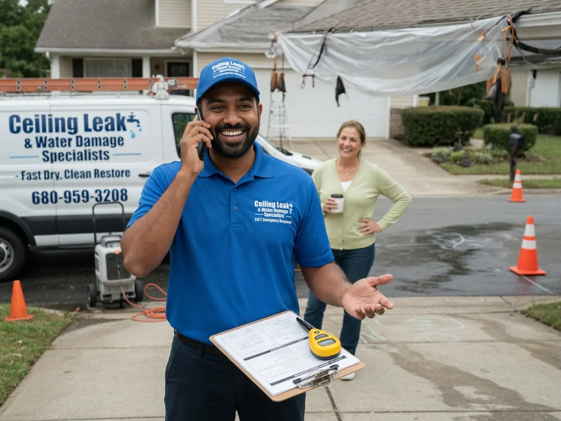 Ceiling Leak Cleanup Waterford Works, NJ FAQs